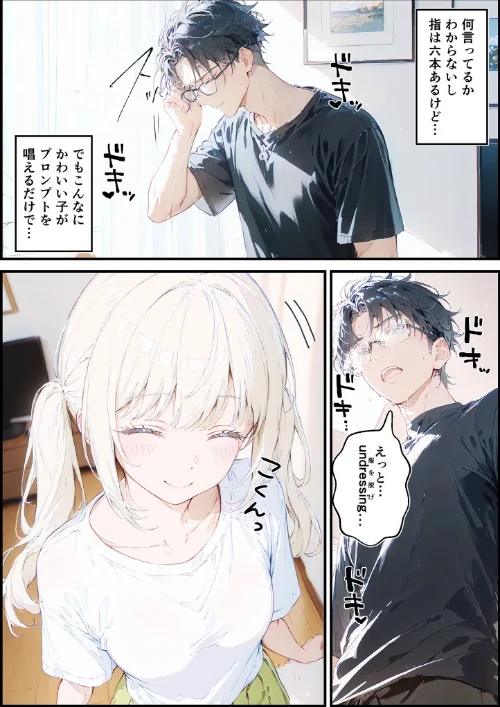 FANZA電子書籍『あなたにアイを伝えに来たよ♪ モザイク版』試し読み12ページ目