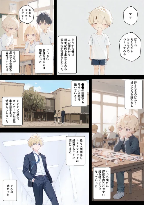 君と僕の額縁 モザイク版は抜ける？評価・口コミと無料サンプルの見方まとめ 試し読みサンプル 3ページ目